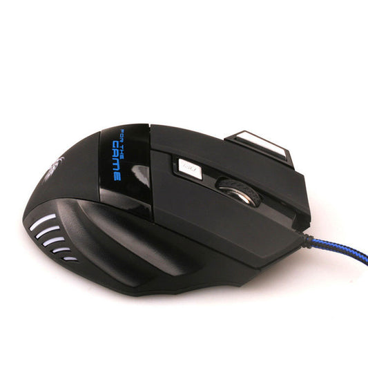 7-button Colorful Glowing USB Gaming Mouse - Birmingham Sellers